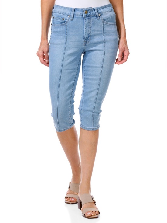 Rebecca Minkoff Denim - RM Rebecca Minkoff Y2K Skinny Capri Dark Blue Pant/Cropped Denim Jeans (Size 6)